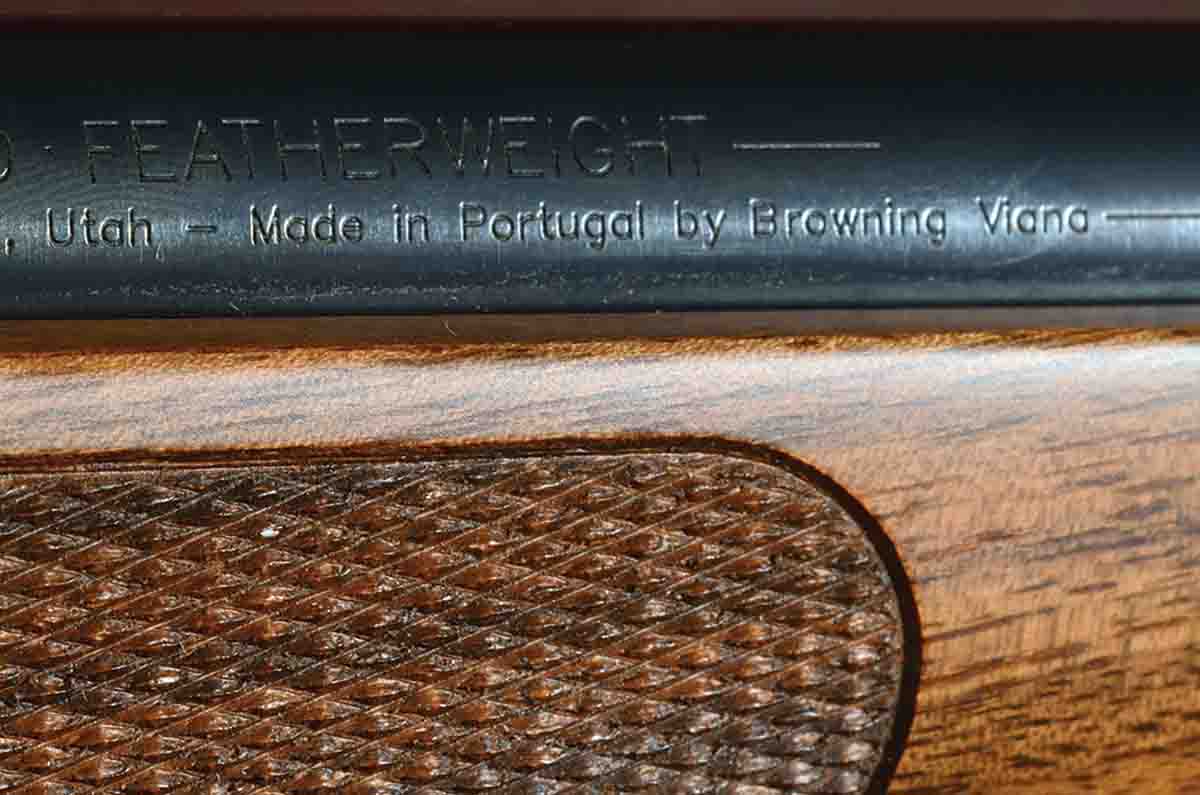 “Made in Portugal by Browning Viana” is a departure from the old “Made in New Haven, Conn.” but it reflects today’s global economy and the far-flung operations of Browning’s parent company, FN.